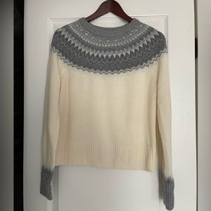 Vineyard Vines Tonal Fair Isle Wool and Cashmere Sweater